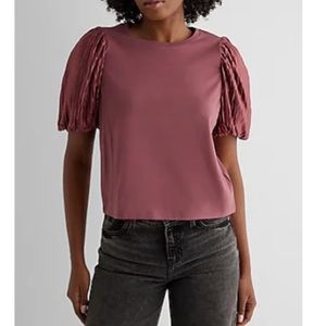 Puff-Sleeve Shirt-NWT